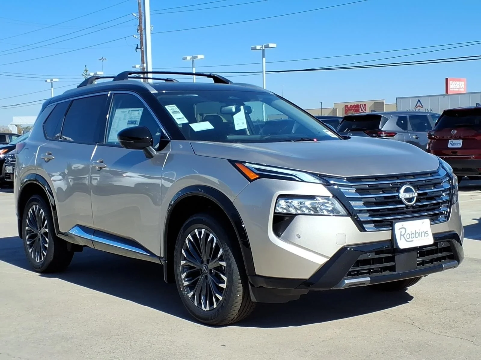 2026 Nissan Rogue Platinum Silver at Robbins Nissan