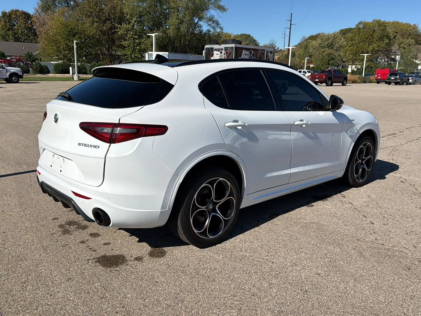 Used 2022 Alfa Romeo Stelvio Ti Veloce with VIN ZASPAKBN0N7D48497 for sale in Winona, Minnesota