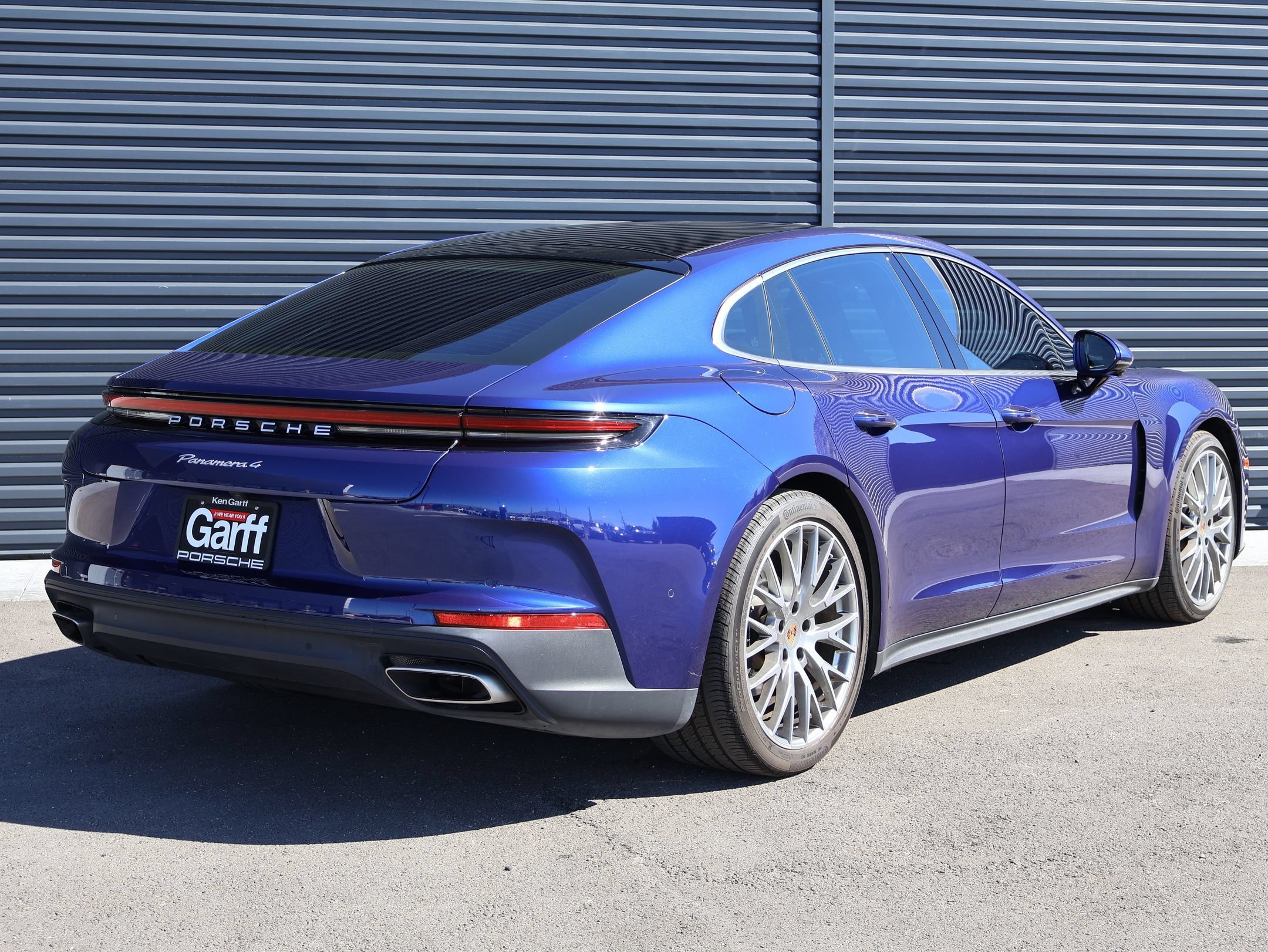 Certified Used 2024 Gentian Blue Metallic Porsche 4 image 9