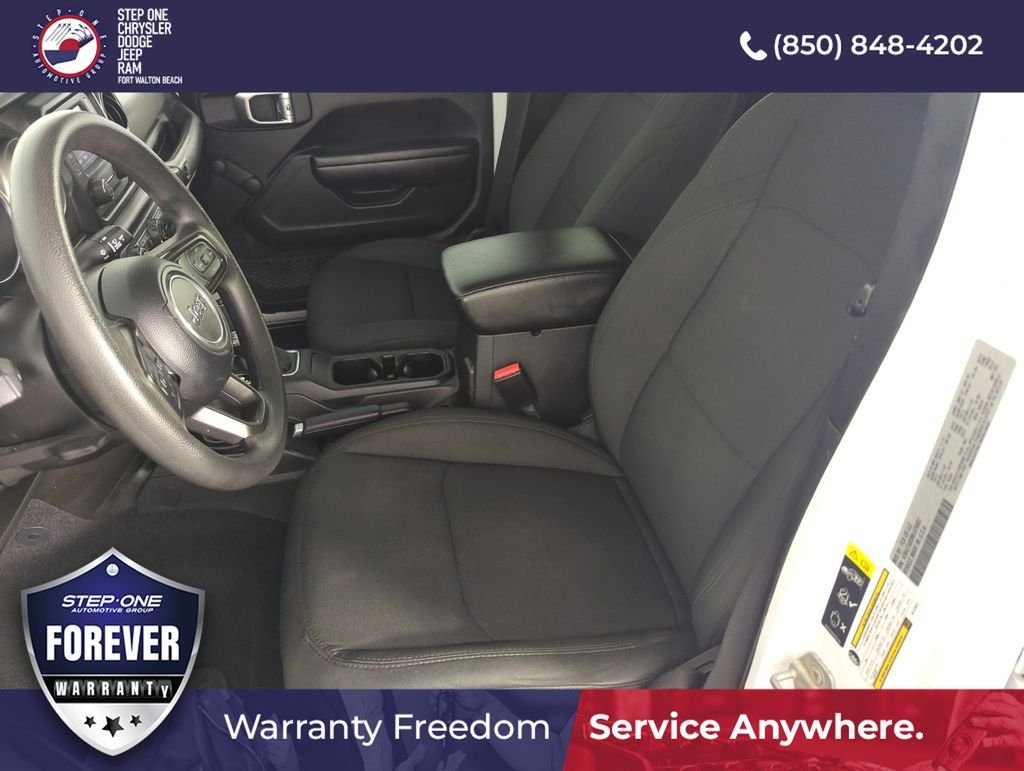 Used 2021 White Jeep Sport image 11