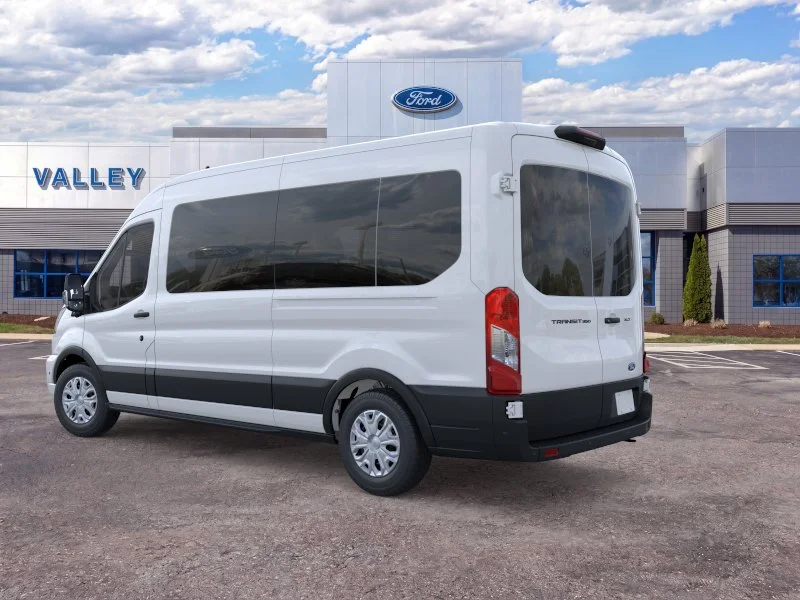 New 2026 Oxford White Ford Passenger Van XLT image 38