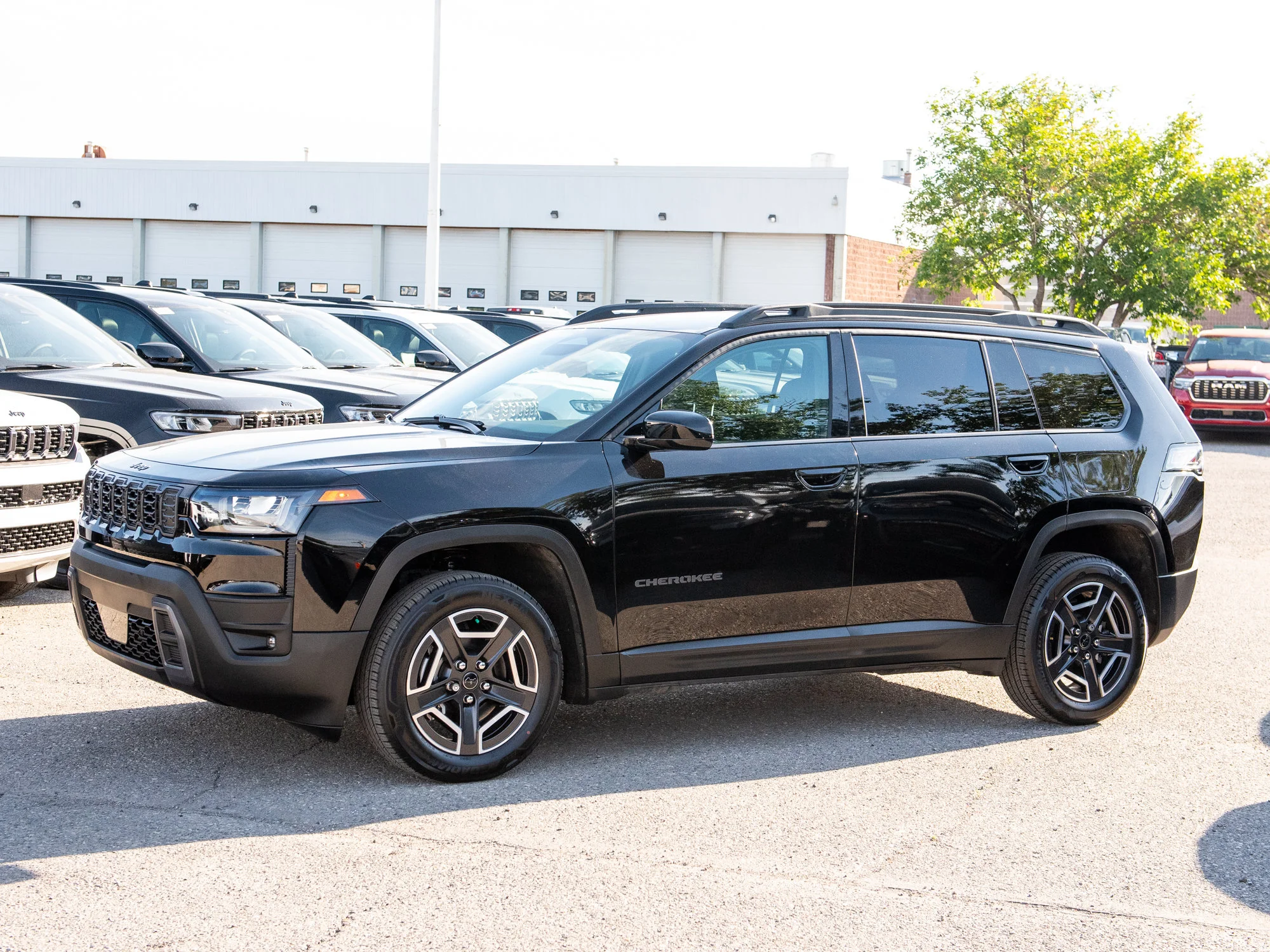New 2026 Black Jeep Laredo * Hybrid image 2