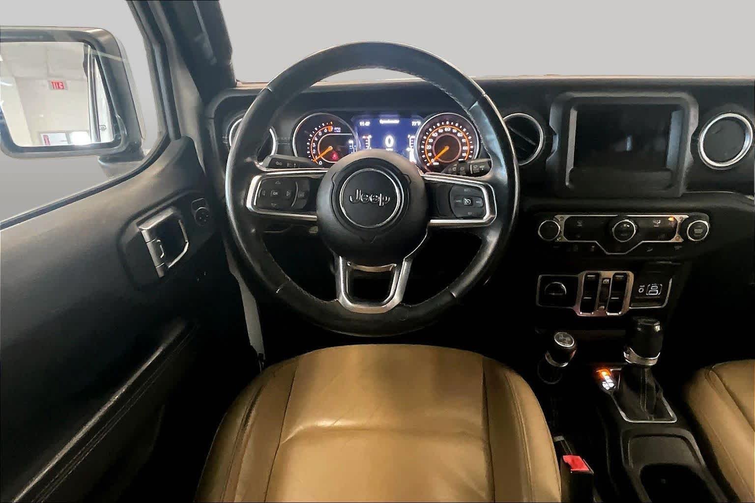 Used 2018 Bright White Clearcoat Jeep Sahara image 5