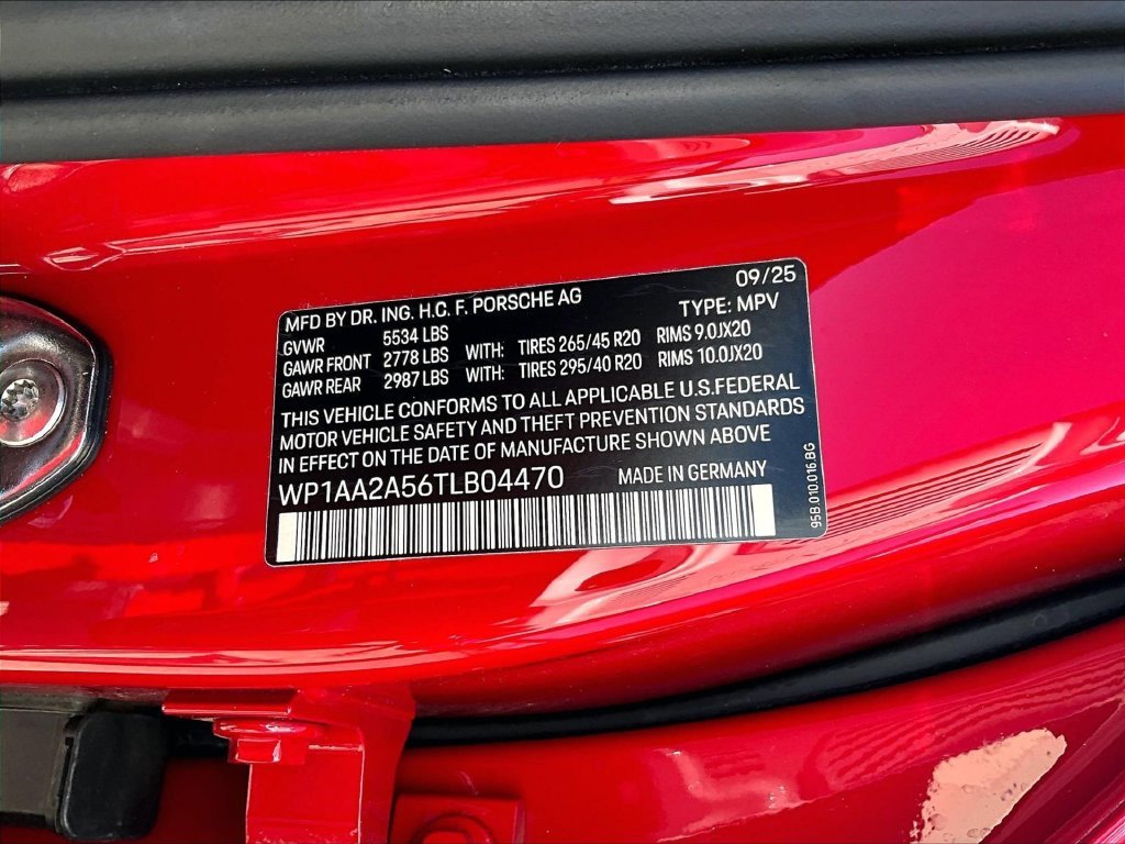 Used 2026 Red Porsche  image 26