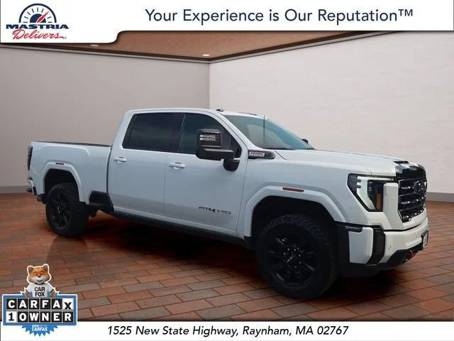 Used 2024 Summit White GMC AT4 image 1