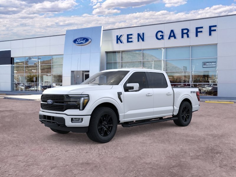 New 2026 Star White Metallic Tri-Coat Ford Platinum image 1