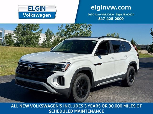 Opal White Pearl 2026 Volkswagen Atlas SUV / Crossover All-Wheel Drive 