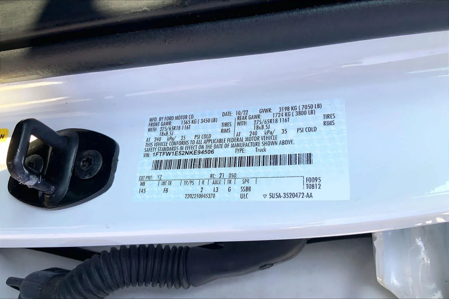 Certified Used 2022 Oxford White Clearcoat Ford XLT image 29