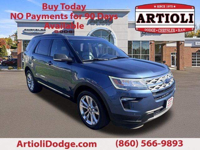 Used 2019 Blue Ford XLT image 1