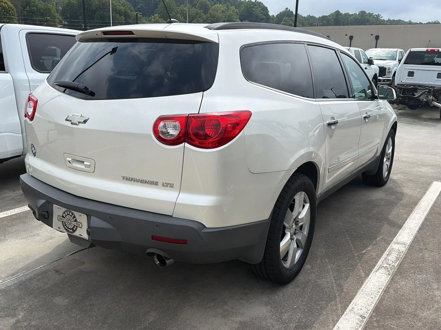 Used 2012 White Diamond Tri-Coat Chevrolet LTZ image 4