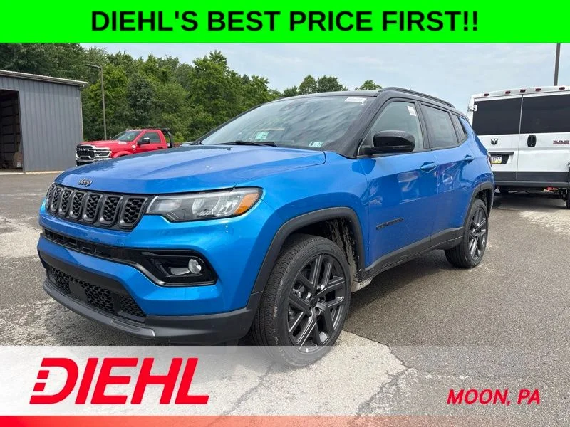 New 2026 Hydro Blue Pearl-Coat Exterior Paint Jeep Limited image 7