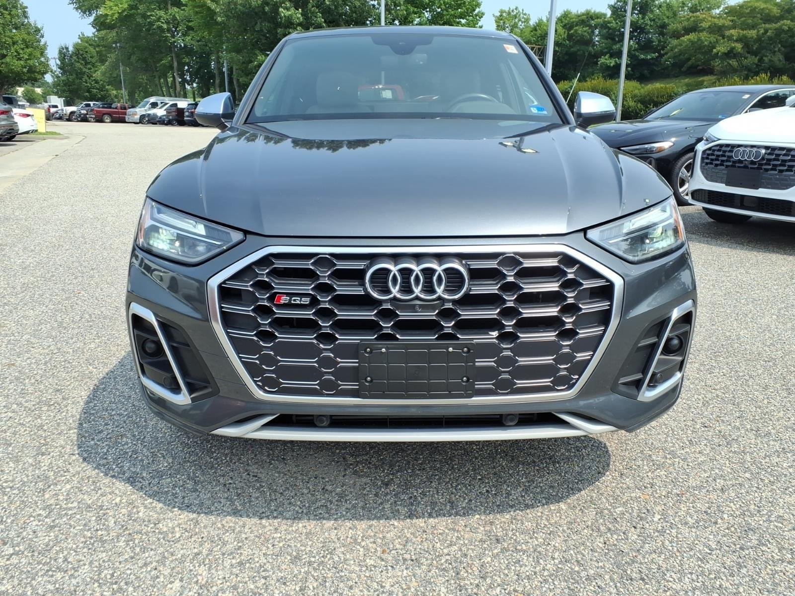 Used 2022 Daytona Gray Pearl Effect Audi Premium Plus image 2