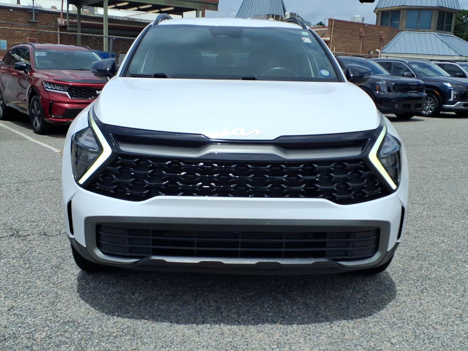 Used 2023 Glacial White Pearl Kia X-Line image 2
