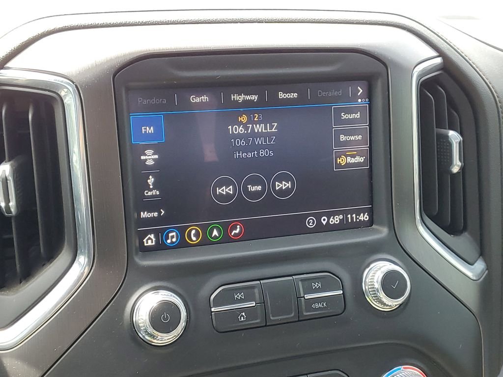 Used 2020 Steel Metallic GMC AT4 image 24