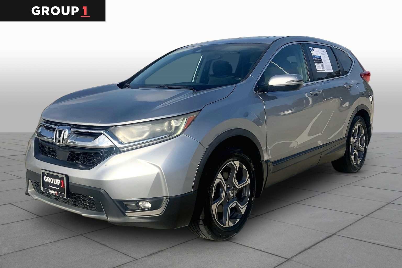 Used 2017 Lunar Silver Metallic Honda EX image 1