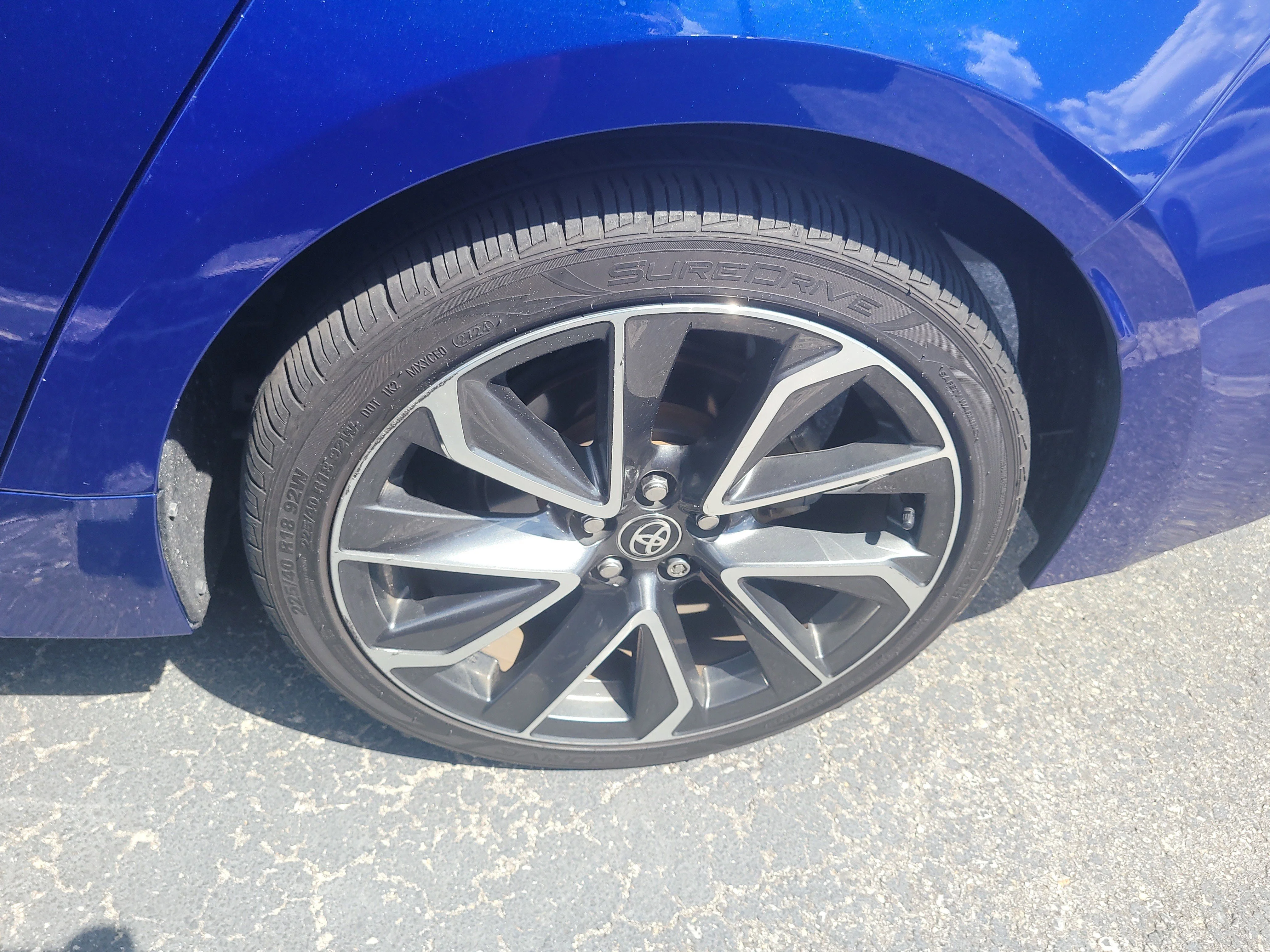 Used 2022 Black Sand Pearl Toyota SE image 8