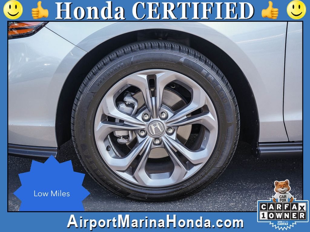 Certified Used 2023 Lunar Silver Metallic Honda 1.5T EX image 21