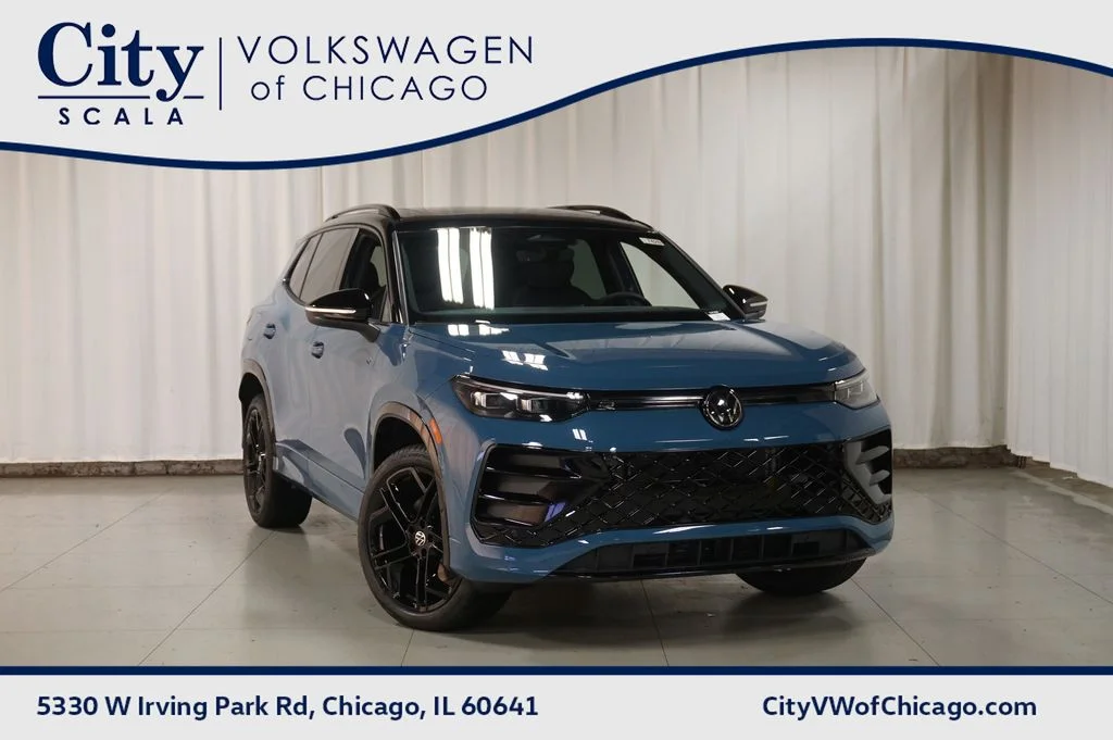 New 2026 Monterey Blue with Deep Black Roof Volkswagen 2.0T SE R-Line Black image 1