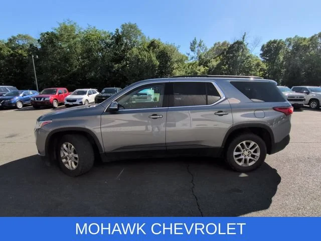 Used 2021 SATIN STEEL METALLIC Chevrolet LT Leather image 2