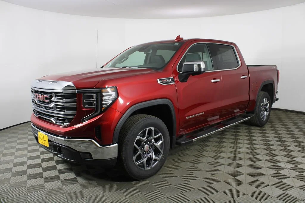 New 2026 Volcanic Red Tintcoat GMC SLT image 3