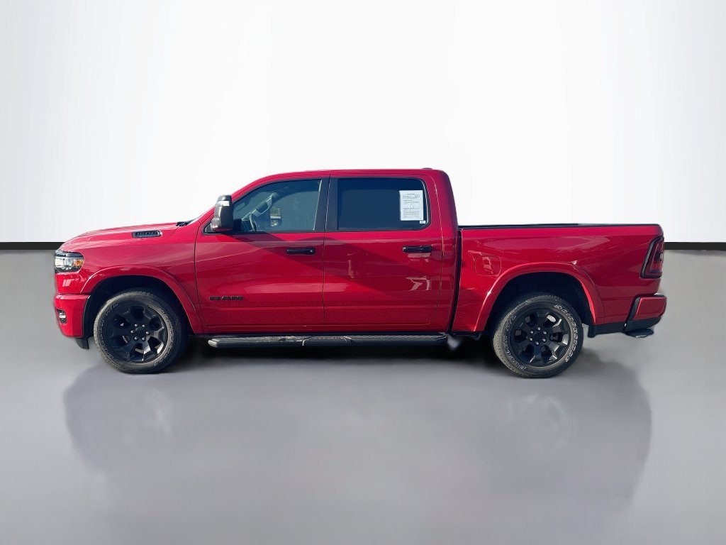 Used 2025 Flame Red Clearcoat Ram Big Horn/Lone Star image 8