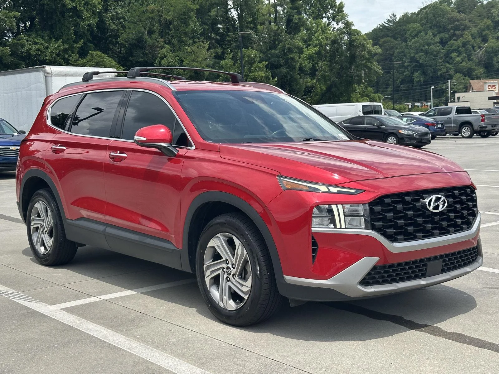 Used 2023 Calypso Red Hyundai SEL image 1
