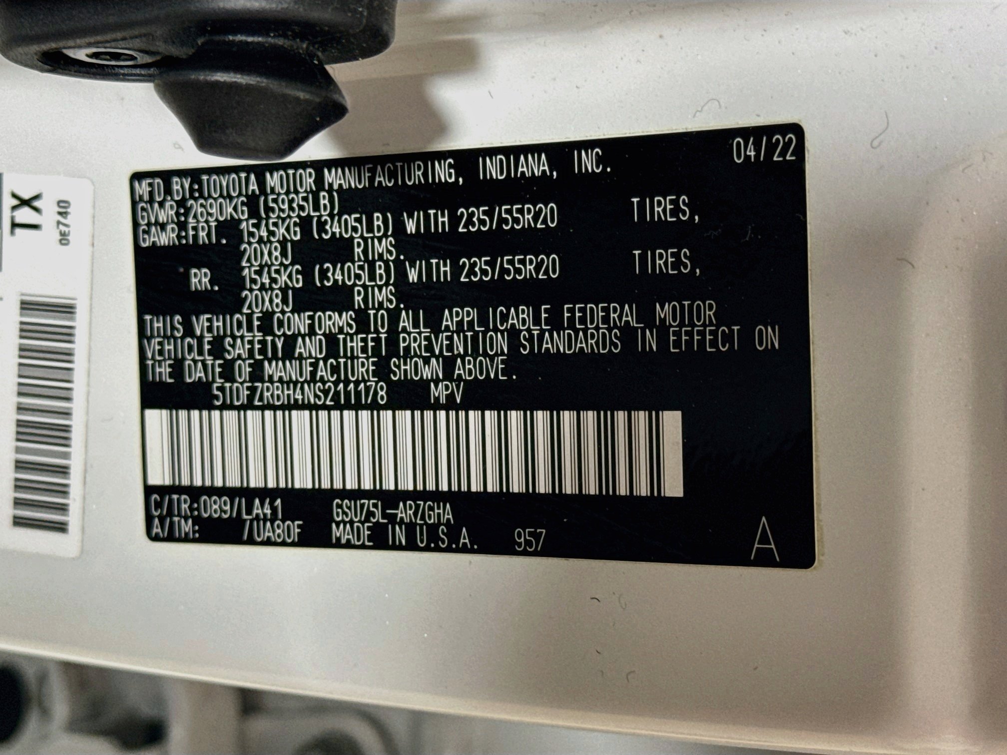 Used 2022 Wind Chill Pearl Toyota Platinum image 34