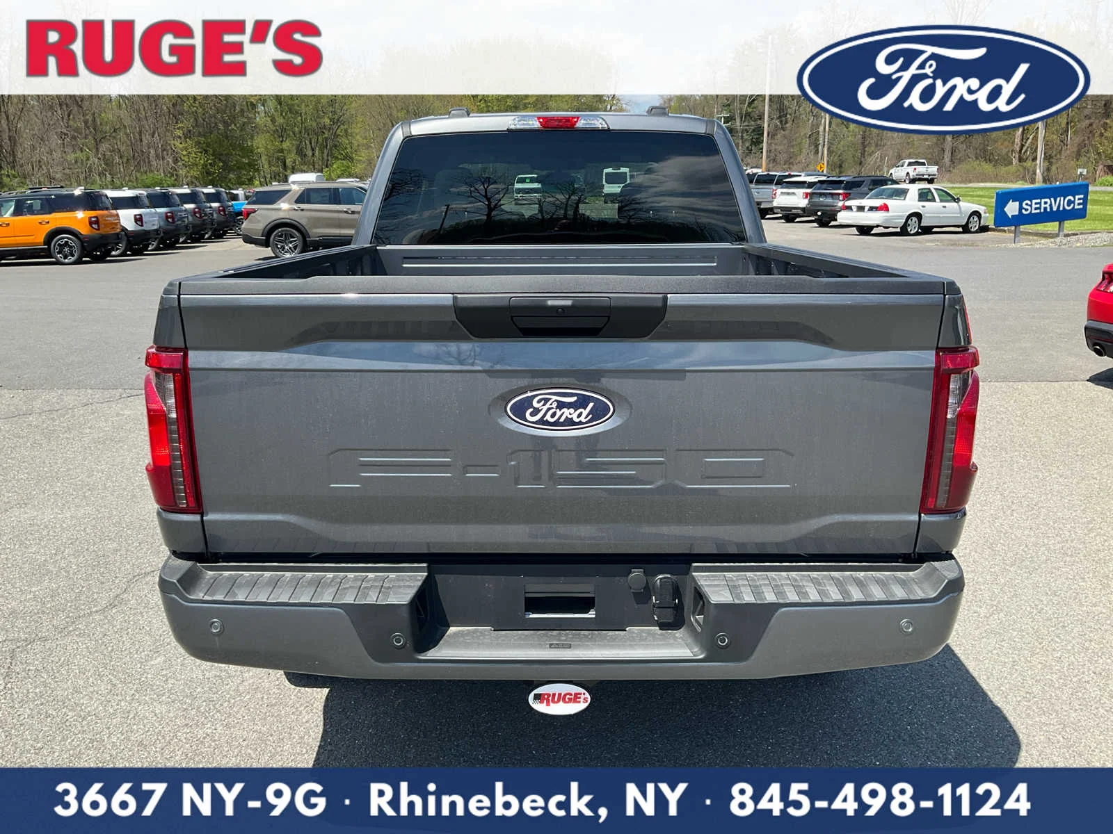 New 2026 Carbonized Gray Metallic Ford XLT image 4