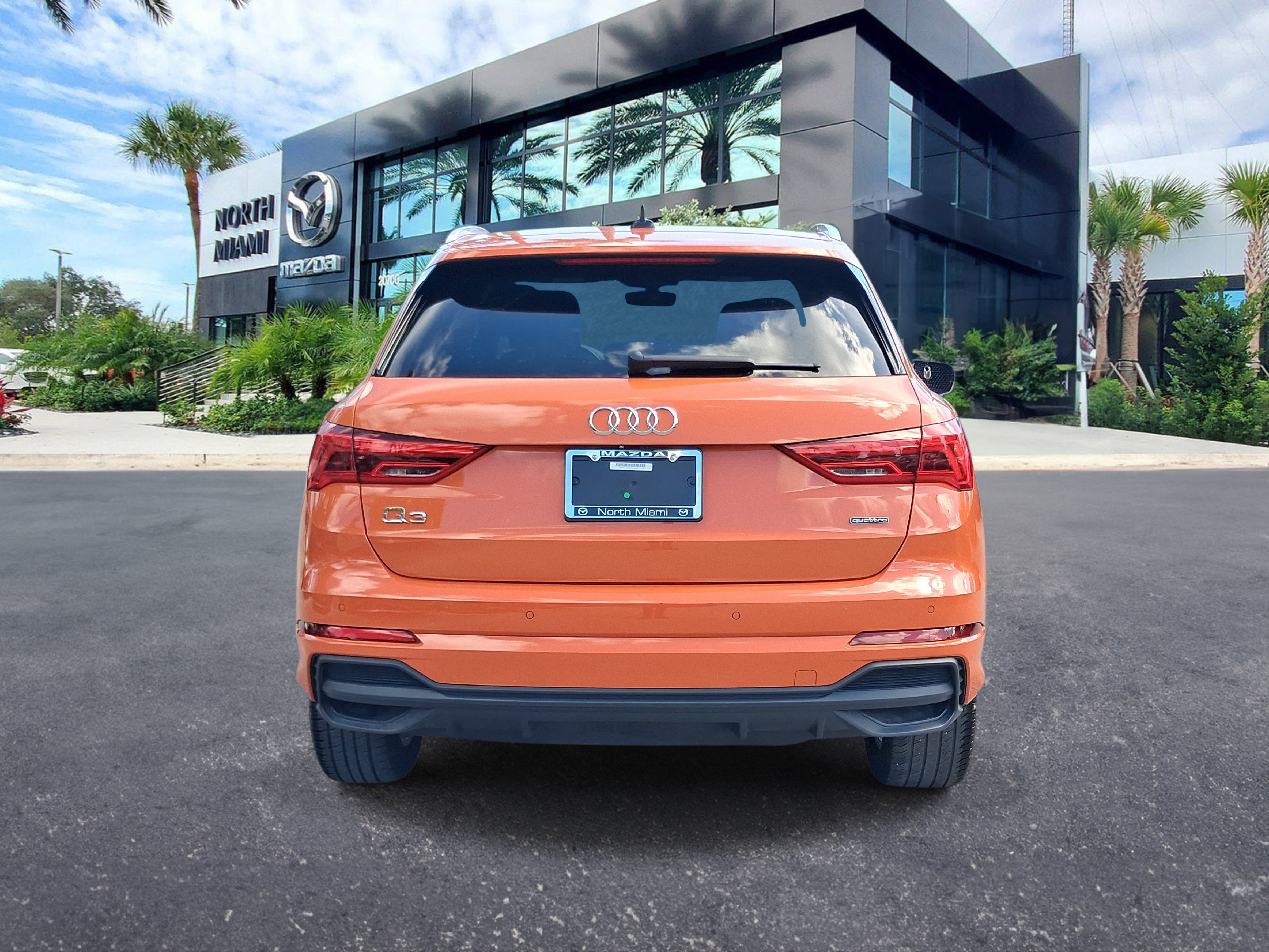 Used 2025 Orange Audi Premium image 4