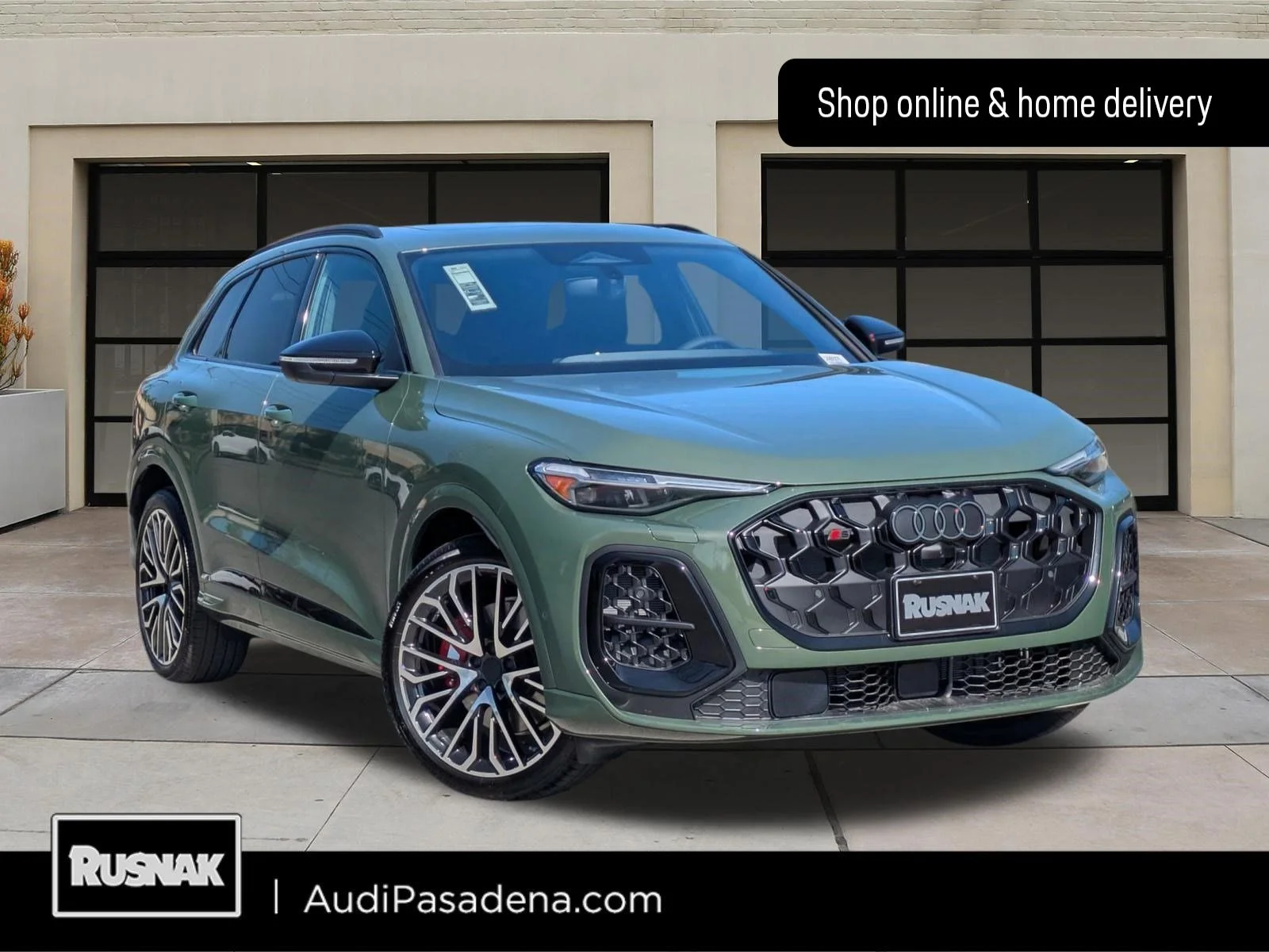 New 2026 Green Audi Premium Plus image 1