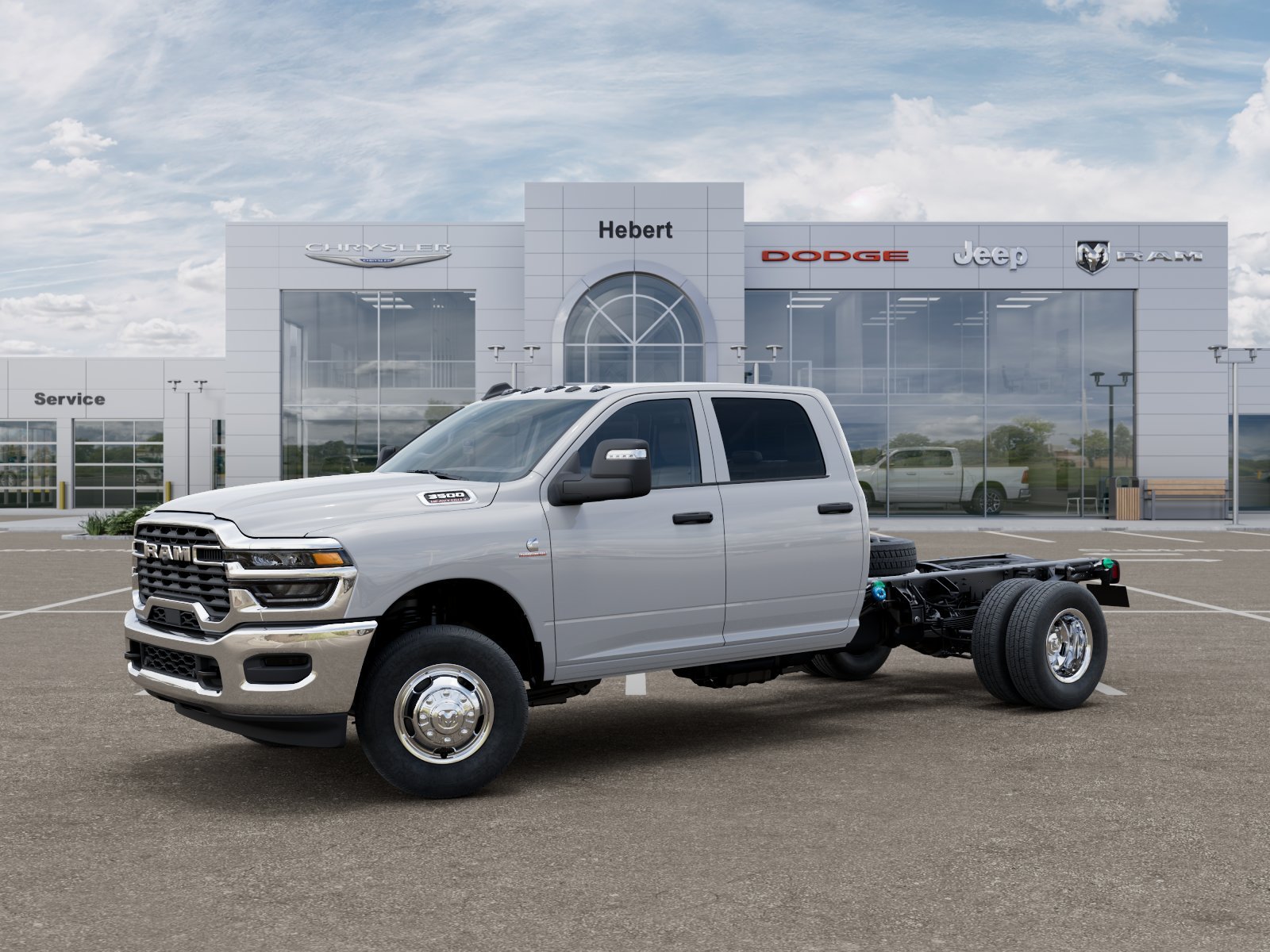 New 2026 Bright White Clear-Coat Exterior Paint RAM Tradesman image 12