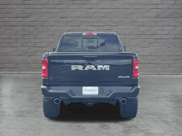 New 2025 Diamond Black Crystal Pearl-Coat Exterior Paint RAM Big Horn/Lone Star image 4
