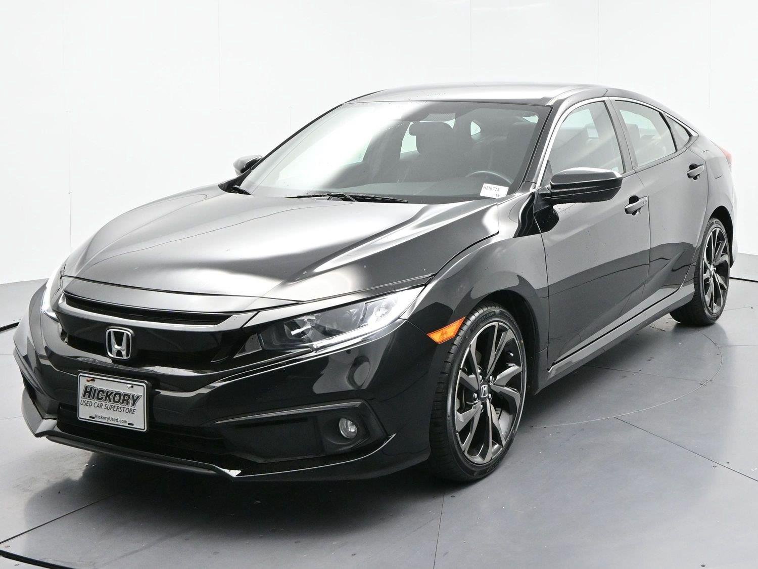 Used 2021 Crystal Black Pearl Honda Sport image 3