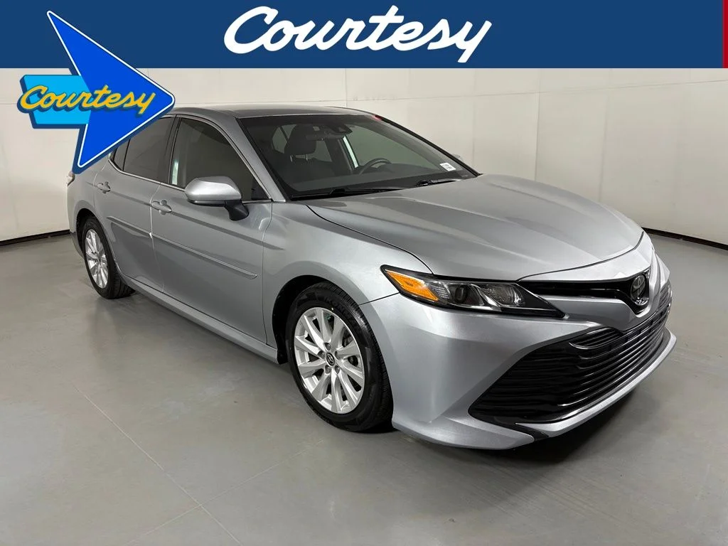 Used 2020 Silver Toyota LE image 1