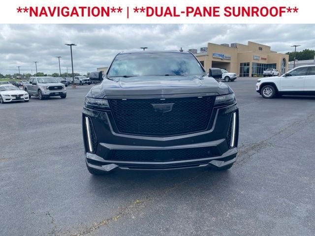 Used 2024 Black Diamond Tri-Coat Cadillac V-Series image 2