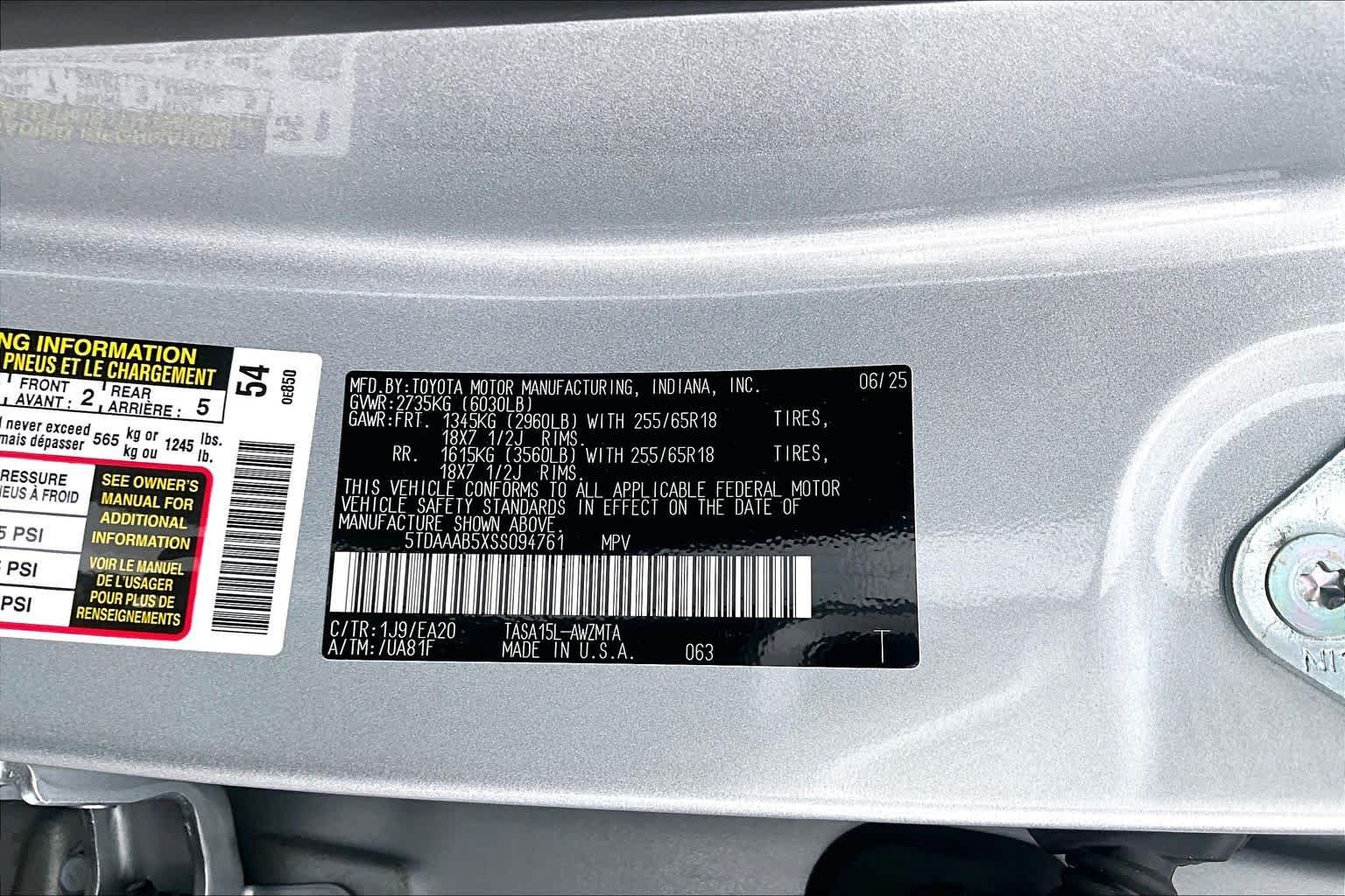 Used 2025 Celestial Silver Metallic Toyota XLE image 36