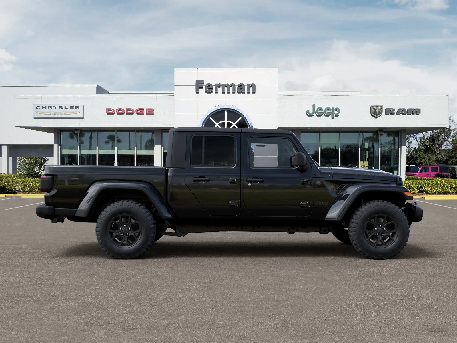 New 2026 Black Clear-Coat Exterior Paint Jeep Willys image 53