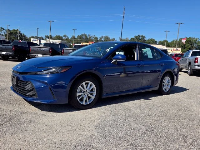 Used 2025 Blue Toyota LE image 3