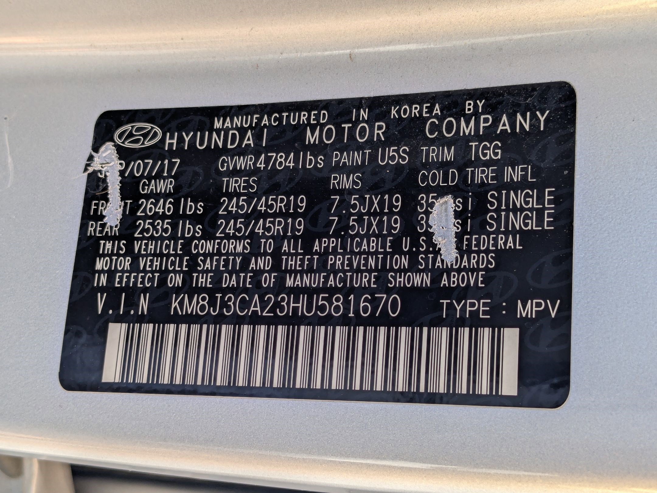 2017 Hyundai Tucson Value - Photo 36