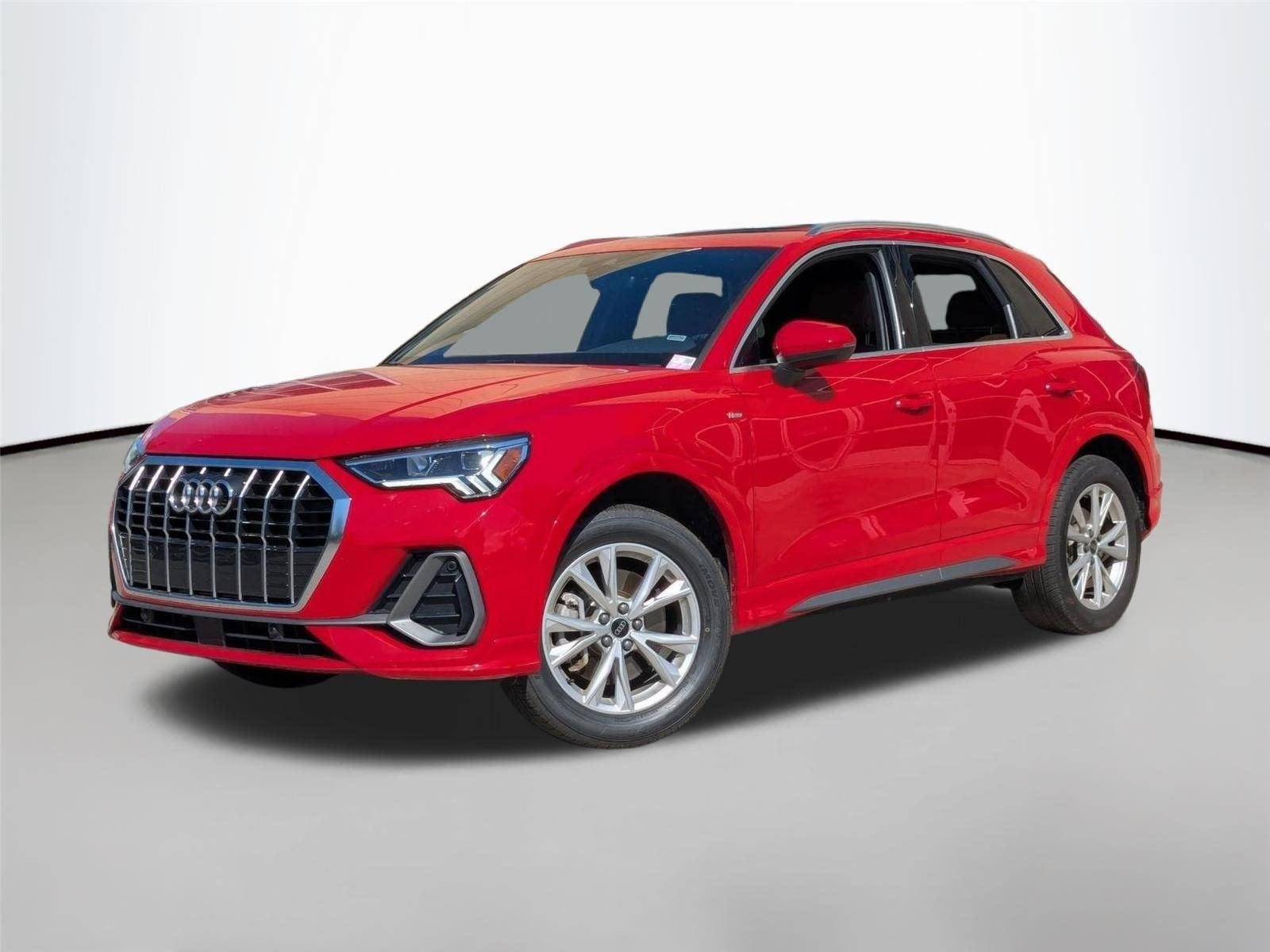 Used 2025 Progressive Red Metallic Audi S line Premium image 1