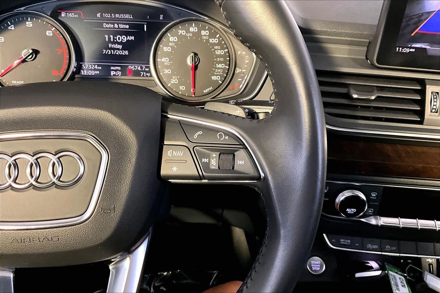 Used 2019 Moonlight Blue Metallic Audi Premium image 25