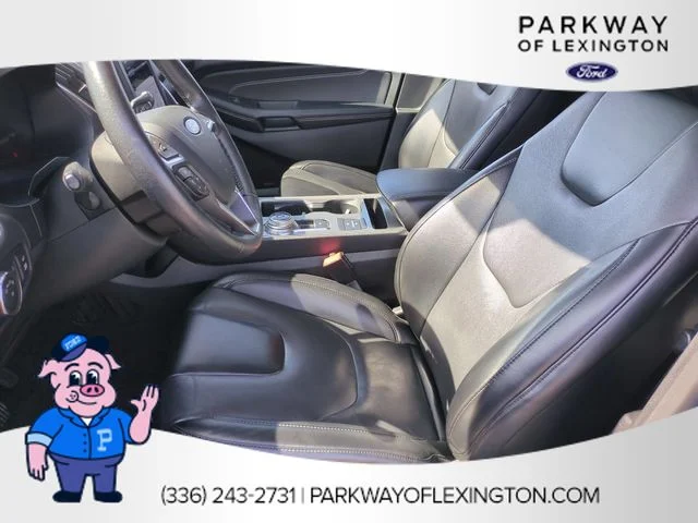 Used 2022 Blue Ford Titanium image 15