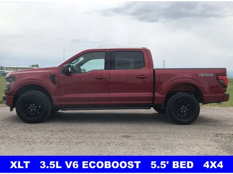 New 2026 Ruby Red Metallic Tinted Clearcoat Ford XLT image 4
