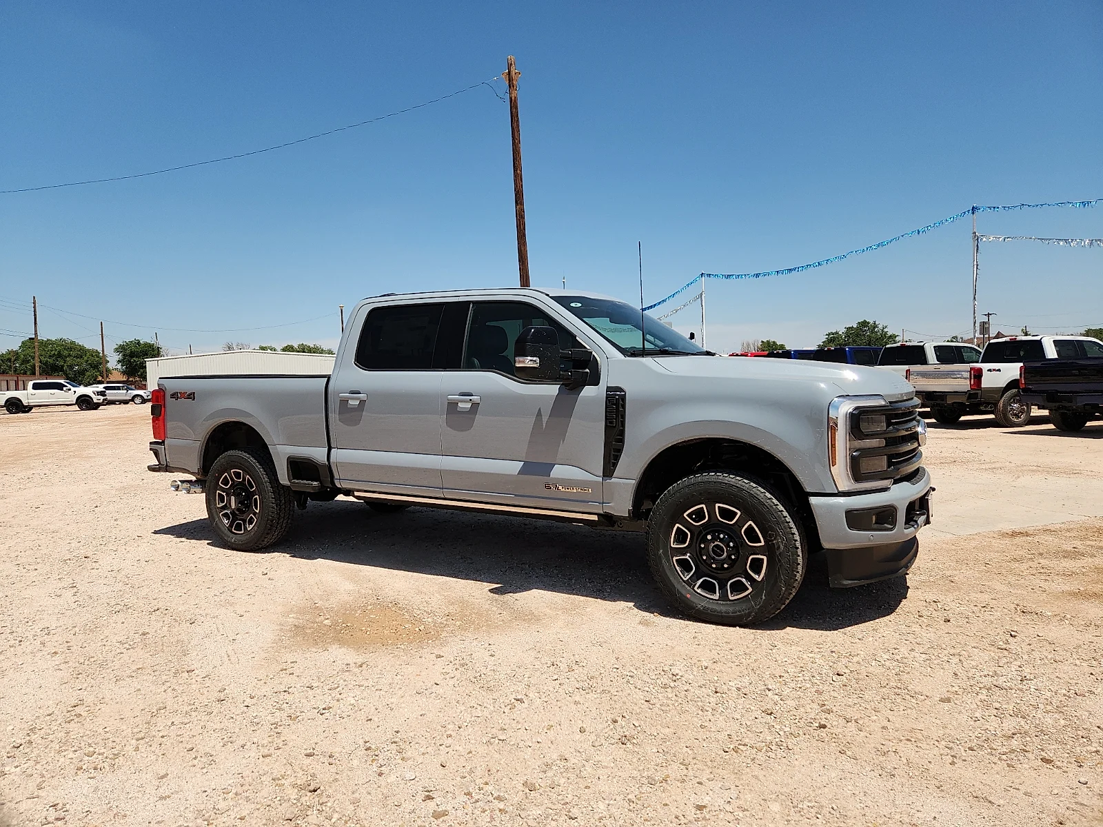 New 2026 Glacier Gray Metallic Tri-Coat Ford F-250® Platinum® image 8