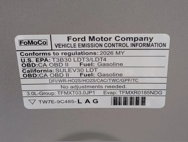 New 2026 Vapor Blue Metallic Ford Tremor® image 56