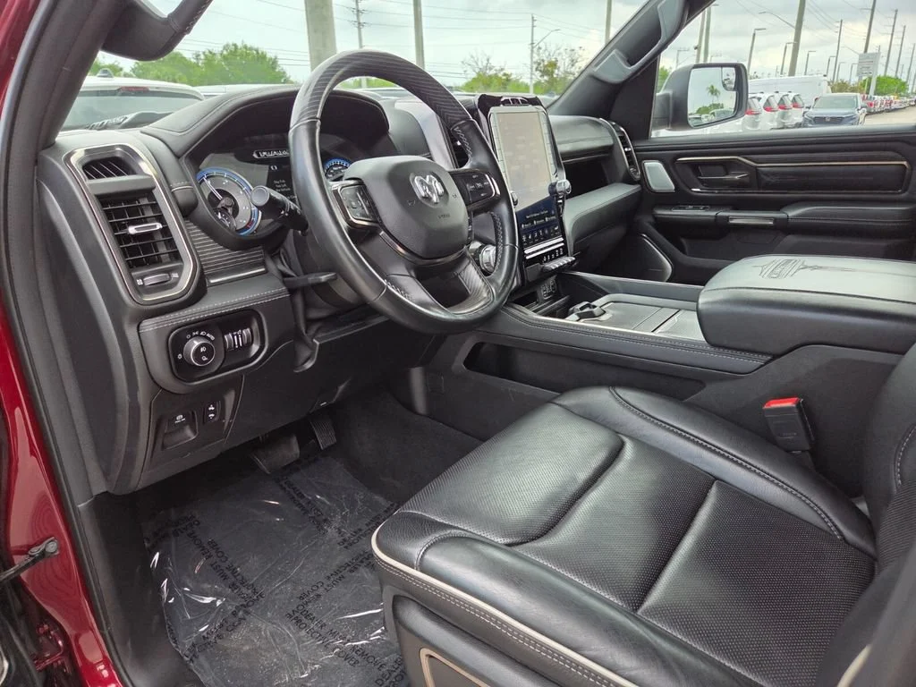 Used 2021 Delmonico Red Pearlcoat Ram Limited image 23