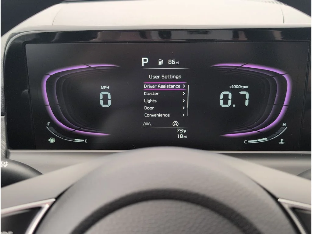 New 2026 Dark Ocean Blue Kia LX image 20