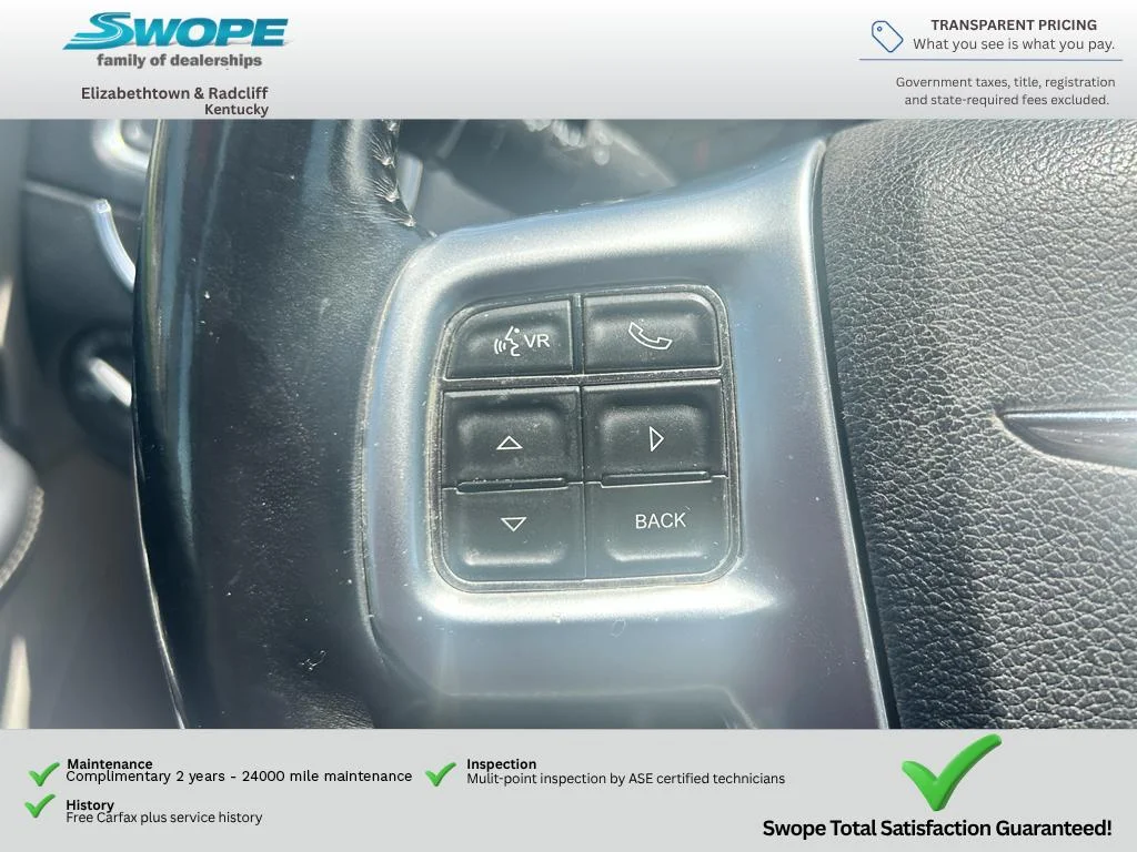 Used 2013 Billet Silver Metallic Clearcoat Chrysler Touring image 25