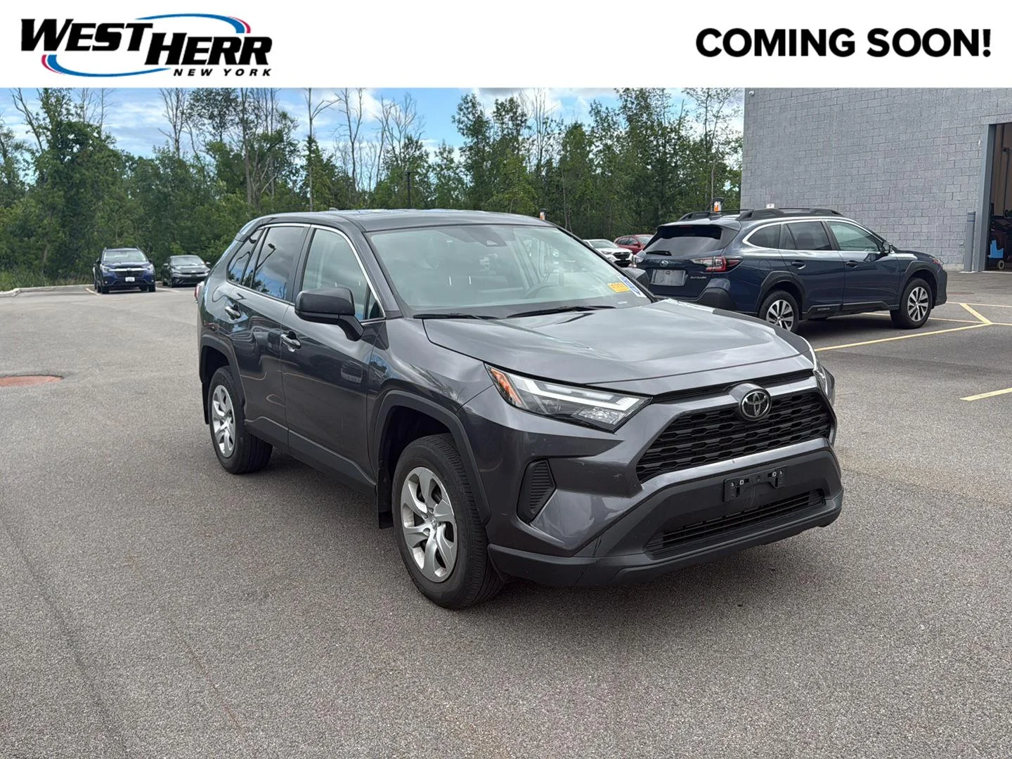 Used 2024 Magnetic Gray Metallic Toyota LE image 1