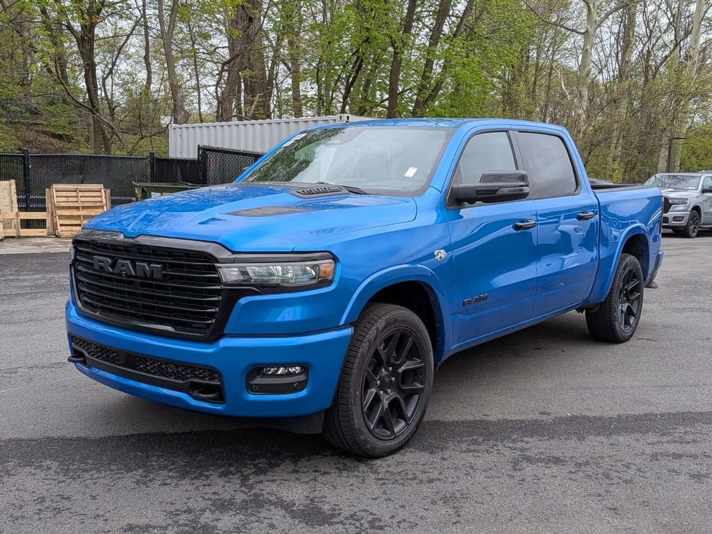 New 2026 Hydro Blue Pearl-Coat Exterior Paint RAM Laramie image 10